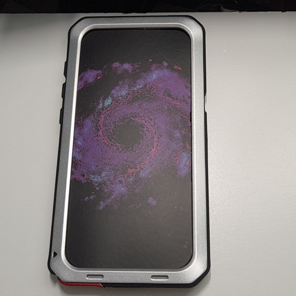 case gorilla for samsung galaxy S8 silverblack new